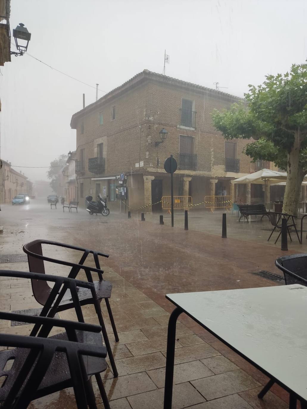 Así ha sido la terrible tormenta de Astudillo