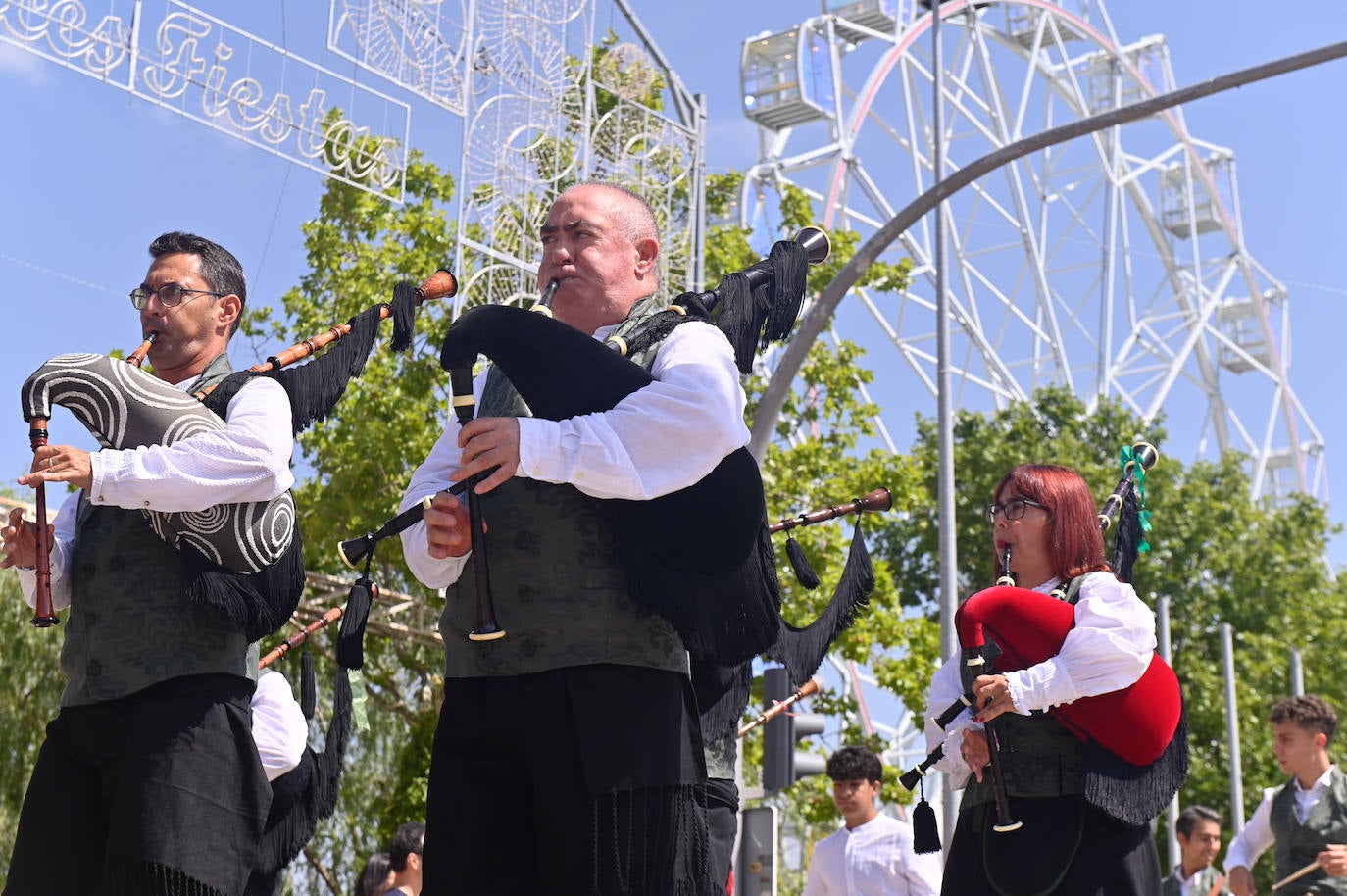 La inauguración de las casetas regionales, en imágenes