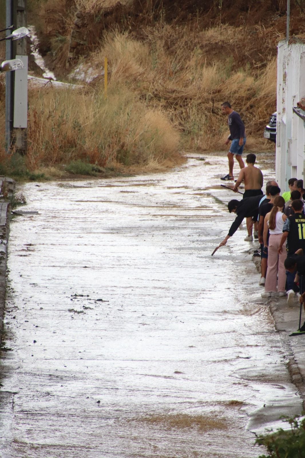 Imágenes de los efectos del vendaval en Medina de Rioseco