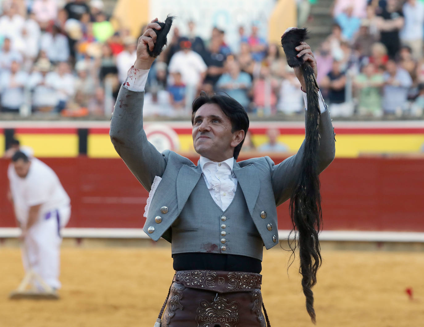 Triunfo del rejoneo en San Antolín