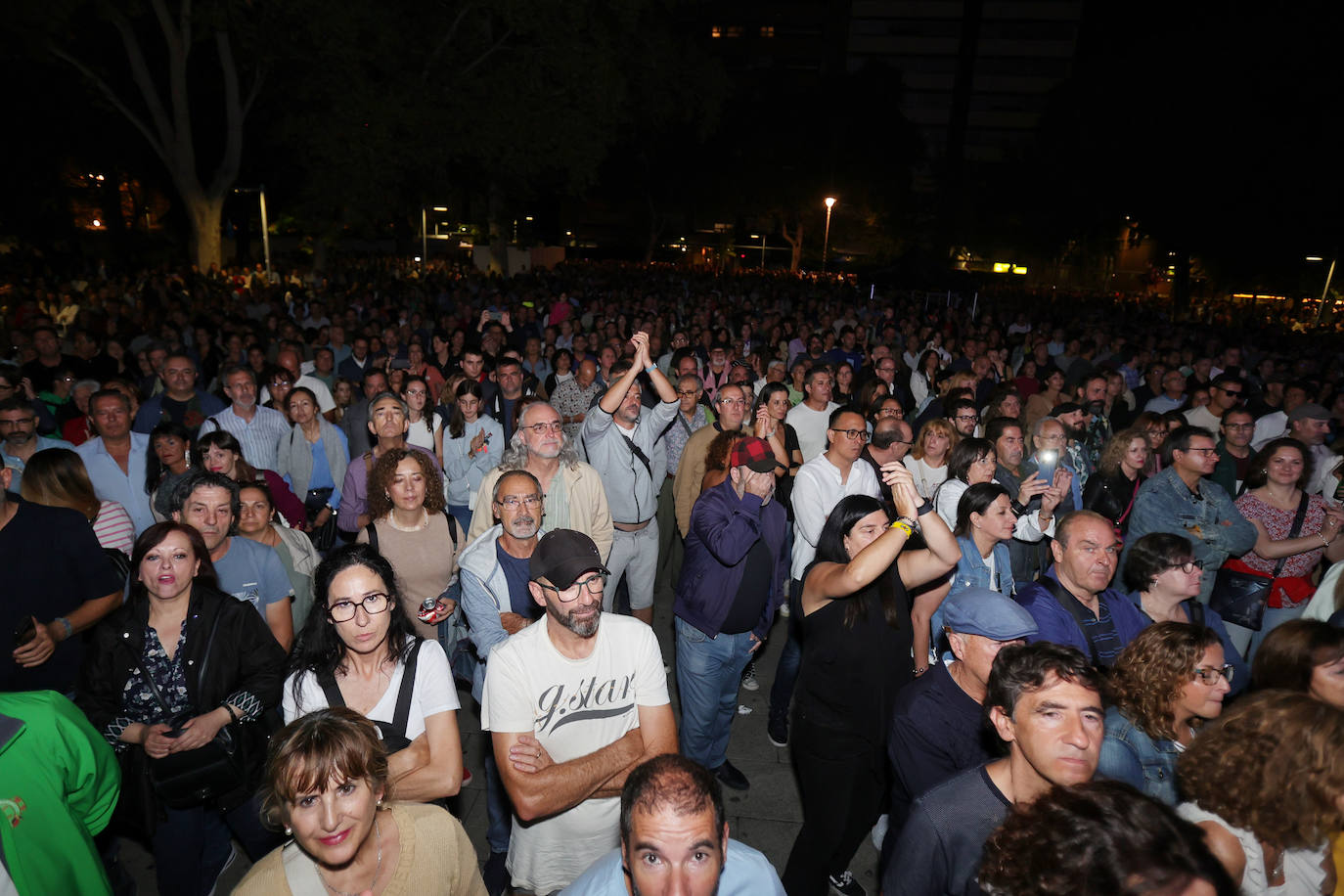 Así ha sido el concierto de Coque Malla en San Antolín