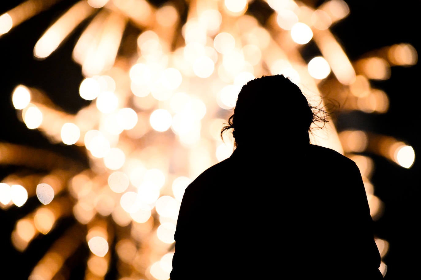 Las imágenes de los fuegos artificiales en Valladolid de la mano de Tamarit