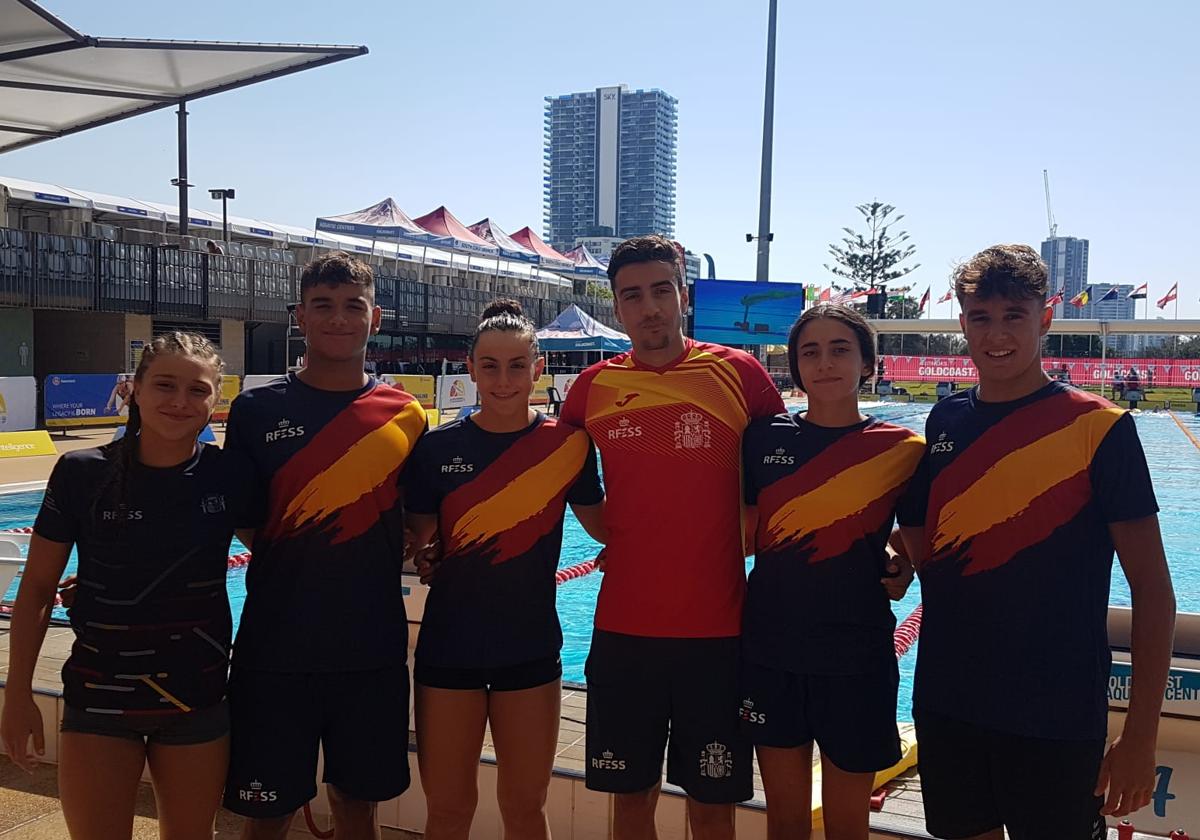 Los socorristas de Castilla y León hacen historia en el Mundial de Australia