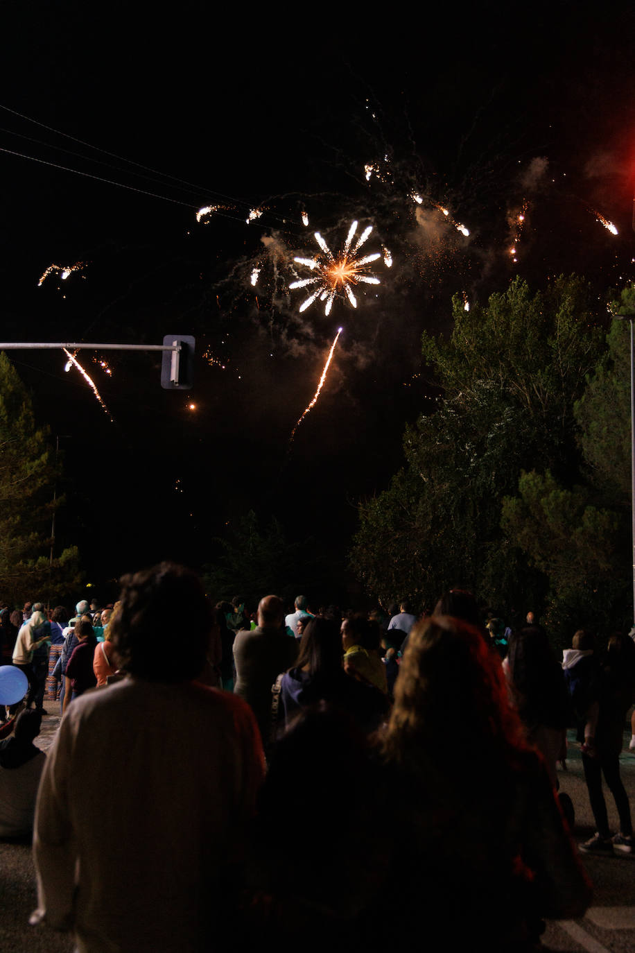 Las imágenes de la tercera sesión de fuegos artificiales en las fiestas de Valladolid