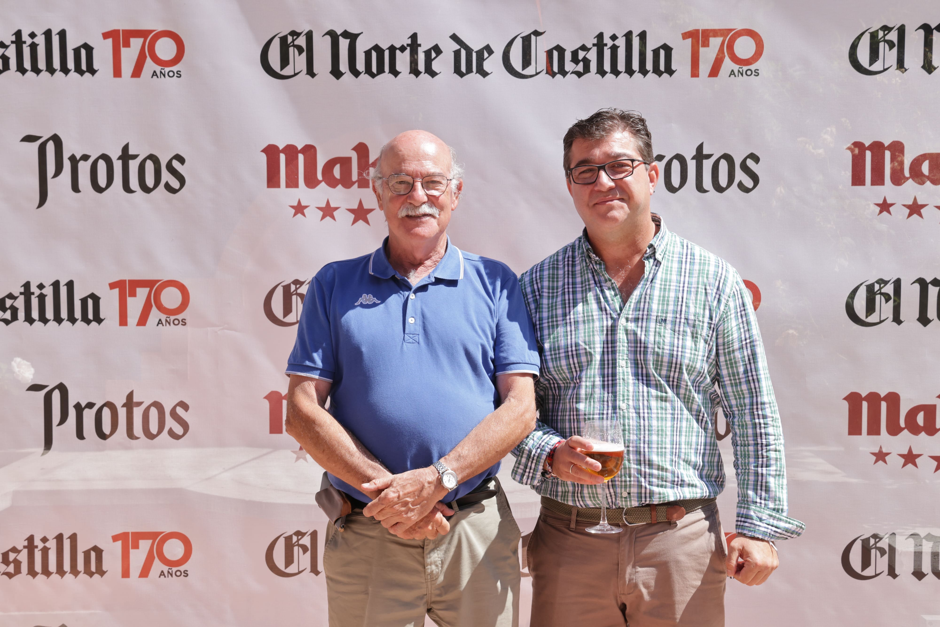 César Milano y Juanjo Zancada (Cruz Roja Valladolid).