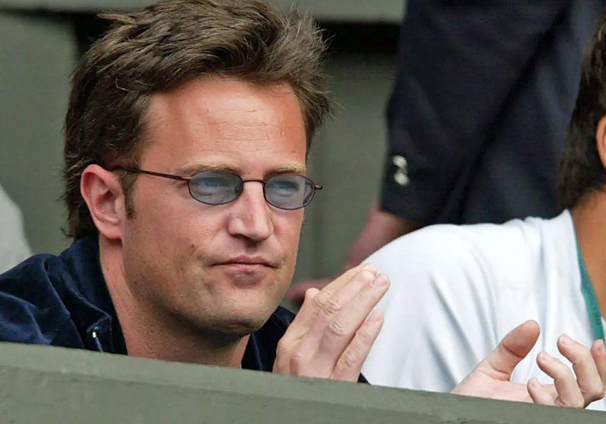 El actor Matthew Perry.