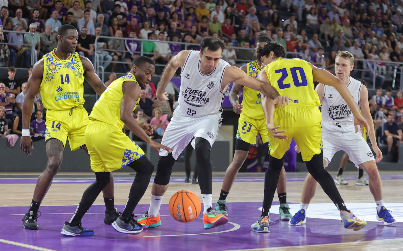 Así ha sido el primer partido del Palencia Baloncesto de pretemporada