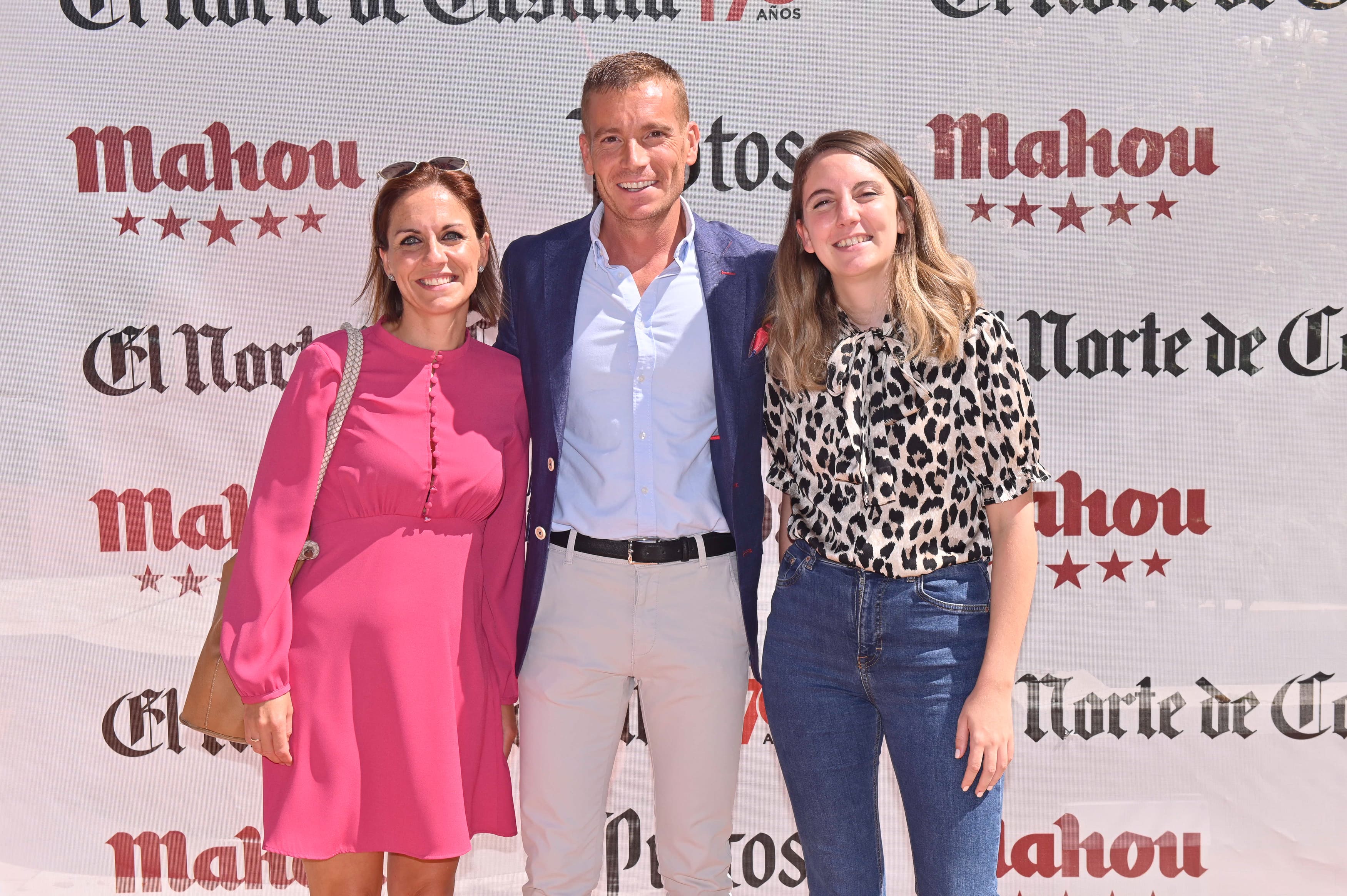 Sheila Martín (El Norte), Javier Blanco (JBR Inmobiliaria) y Tania Navarrete (Clínica Colina).