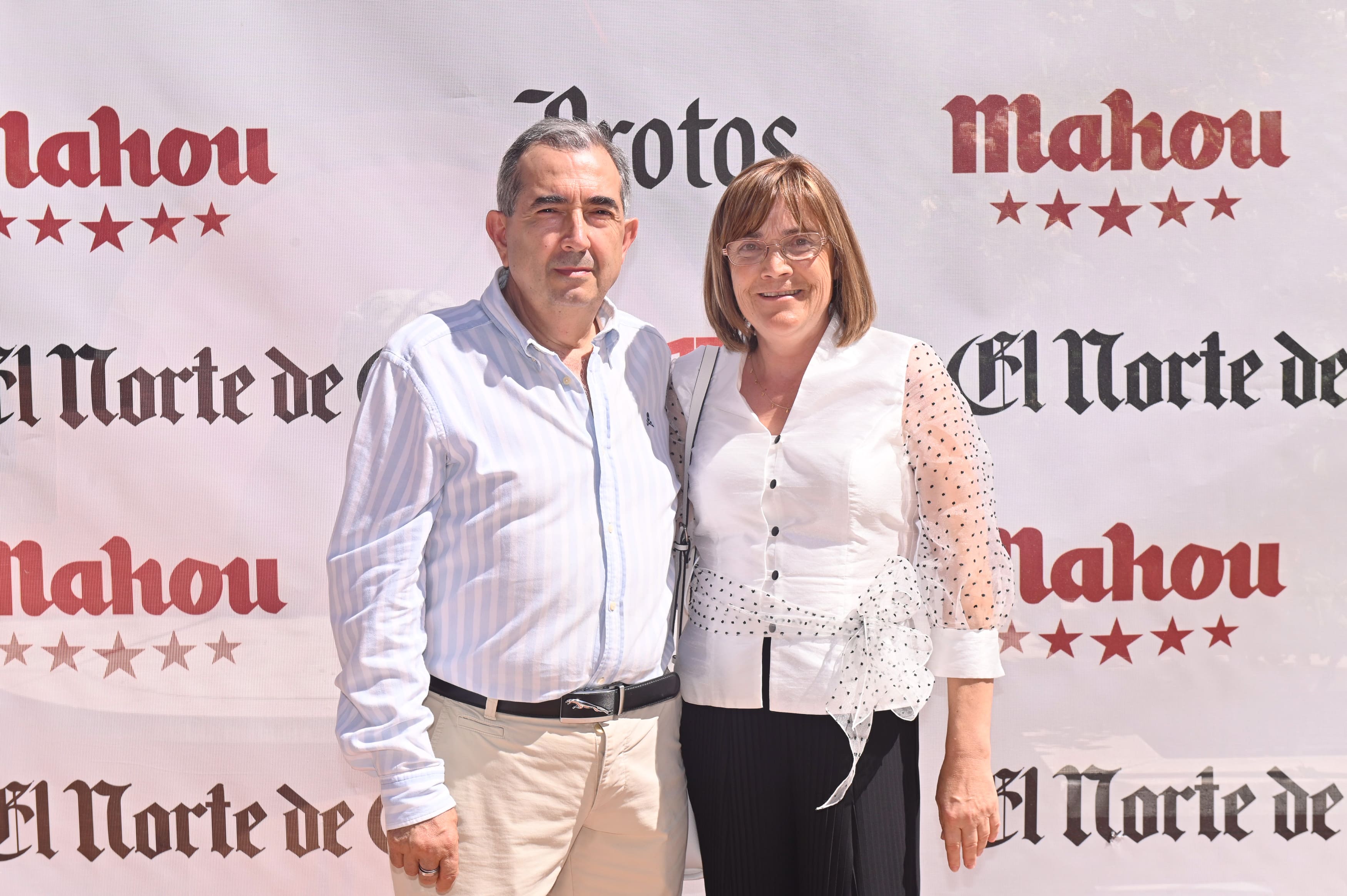 Restaurante Talavera: Francisco Javier Talavera y Eva Martín.