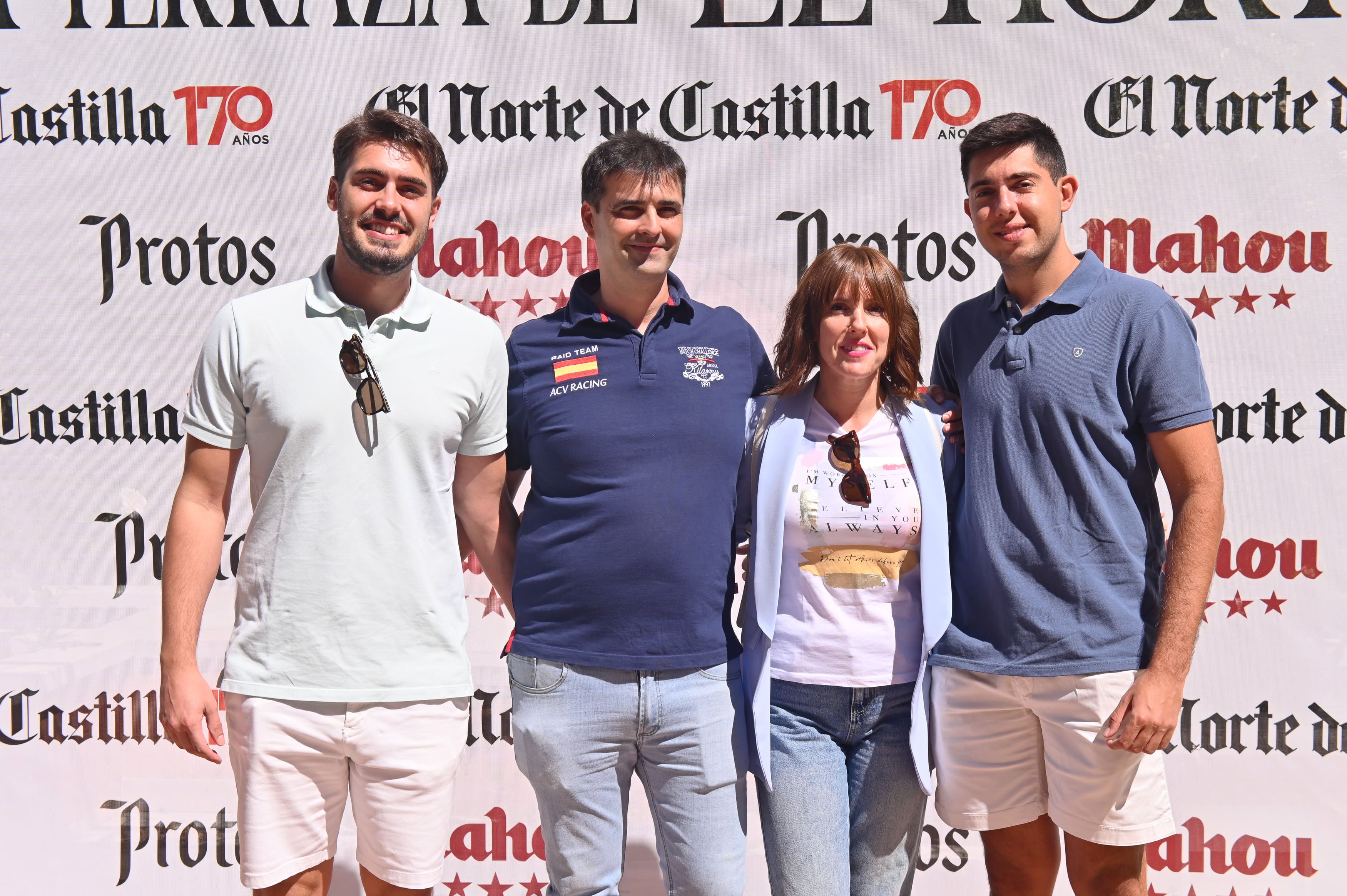 Podólogos Diego Domínguez: David Castellano, Diego Domínguez, Rebeca Bolado y Sergio Zapata.