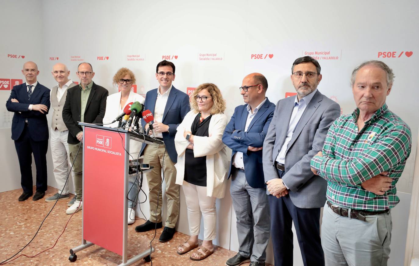 Grupo municipal socialista en el Ayuntamiento