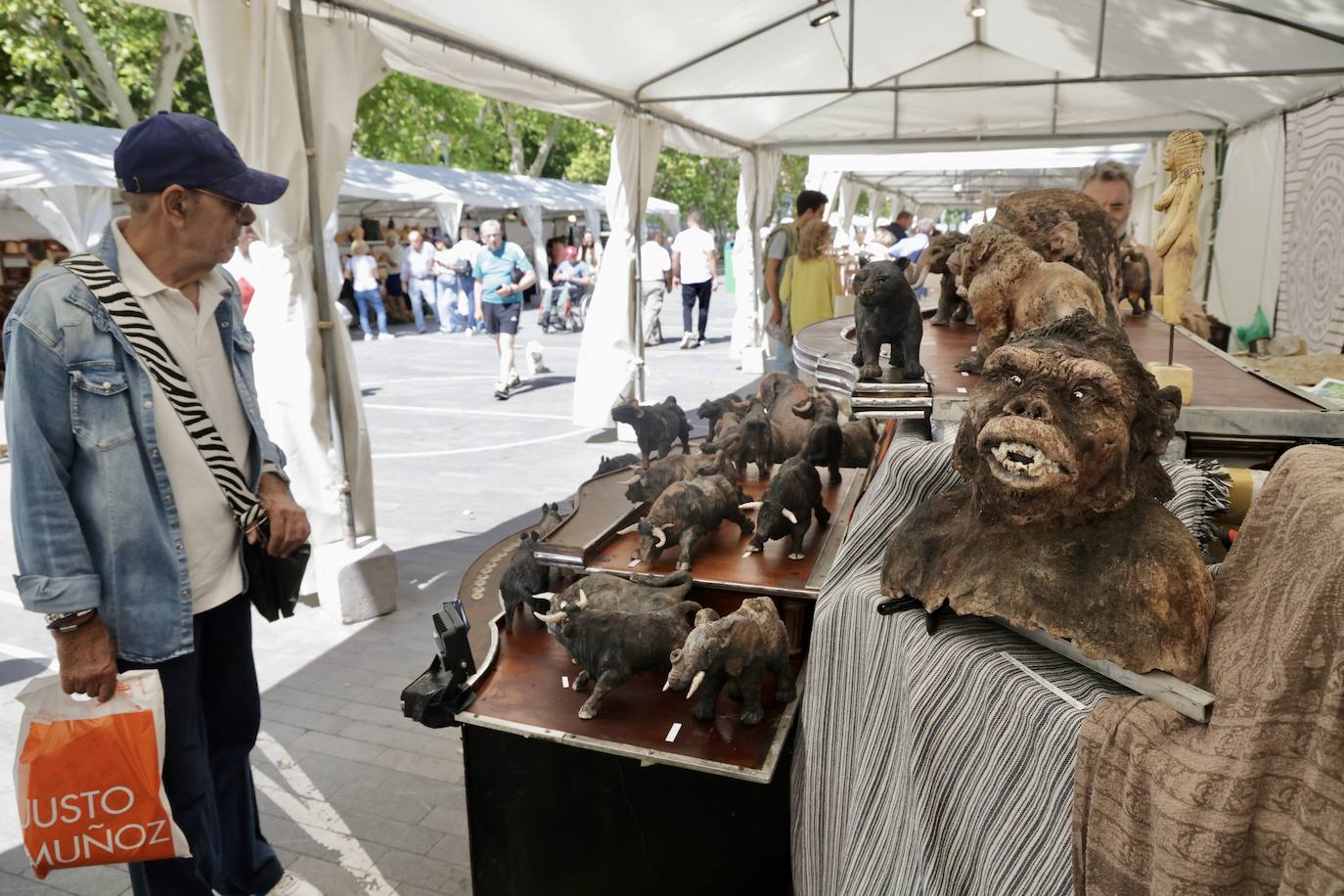 Las imágenes de la Feria de Cerámica y Alfarería en Recoletos