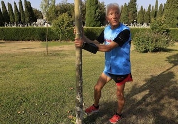 El atleta salmantino de 83 años y medio mundo corrido: «Seguiré, aunque arrastre los pies»