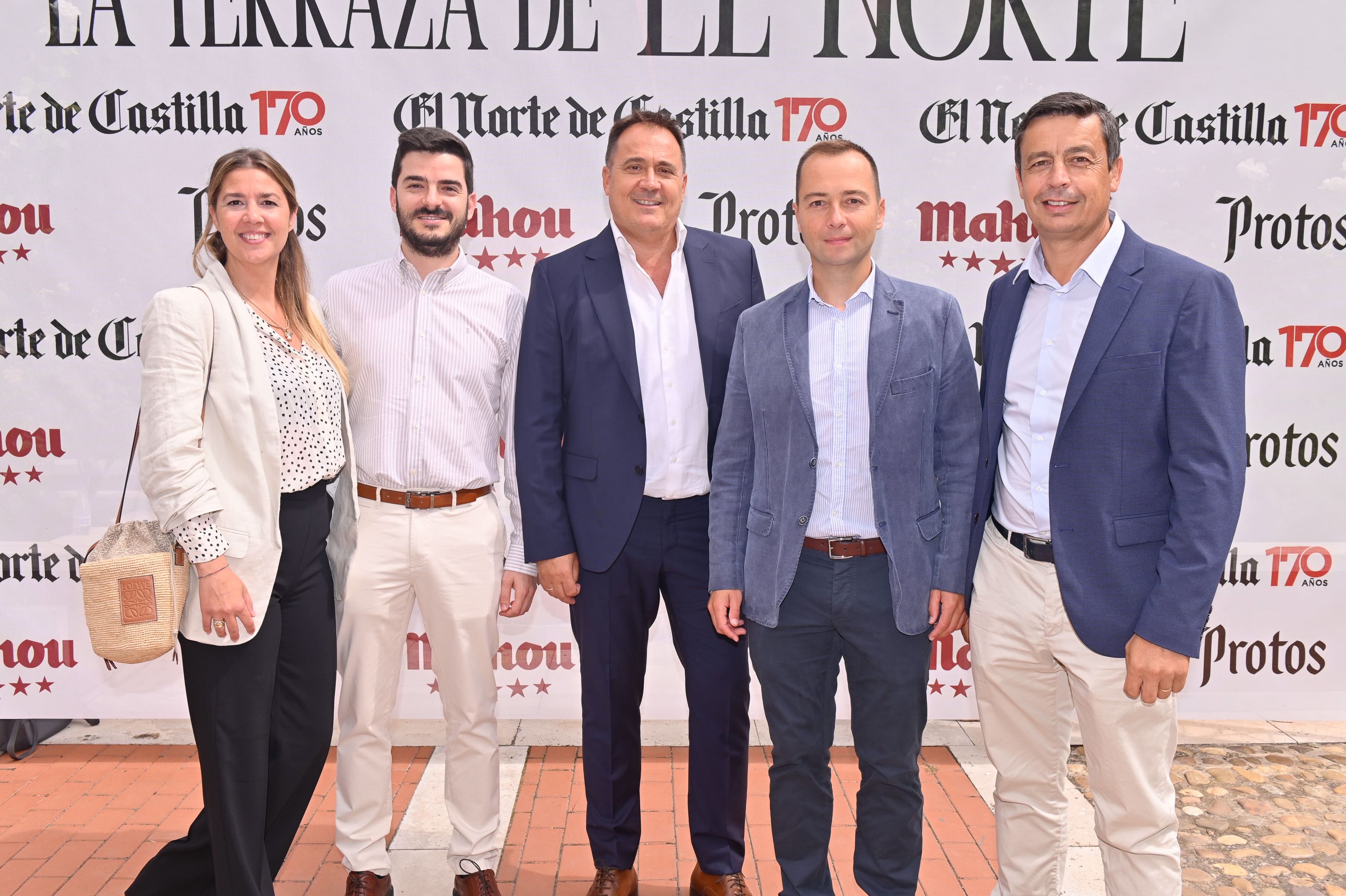 ACOR: Inés Sacristán, Francisco Javier Muñoz, José Luis Domínguez (director general), José Antonio Esteban y Eduardo Gordaliza.