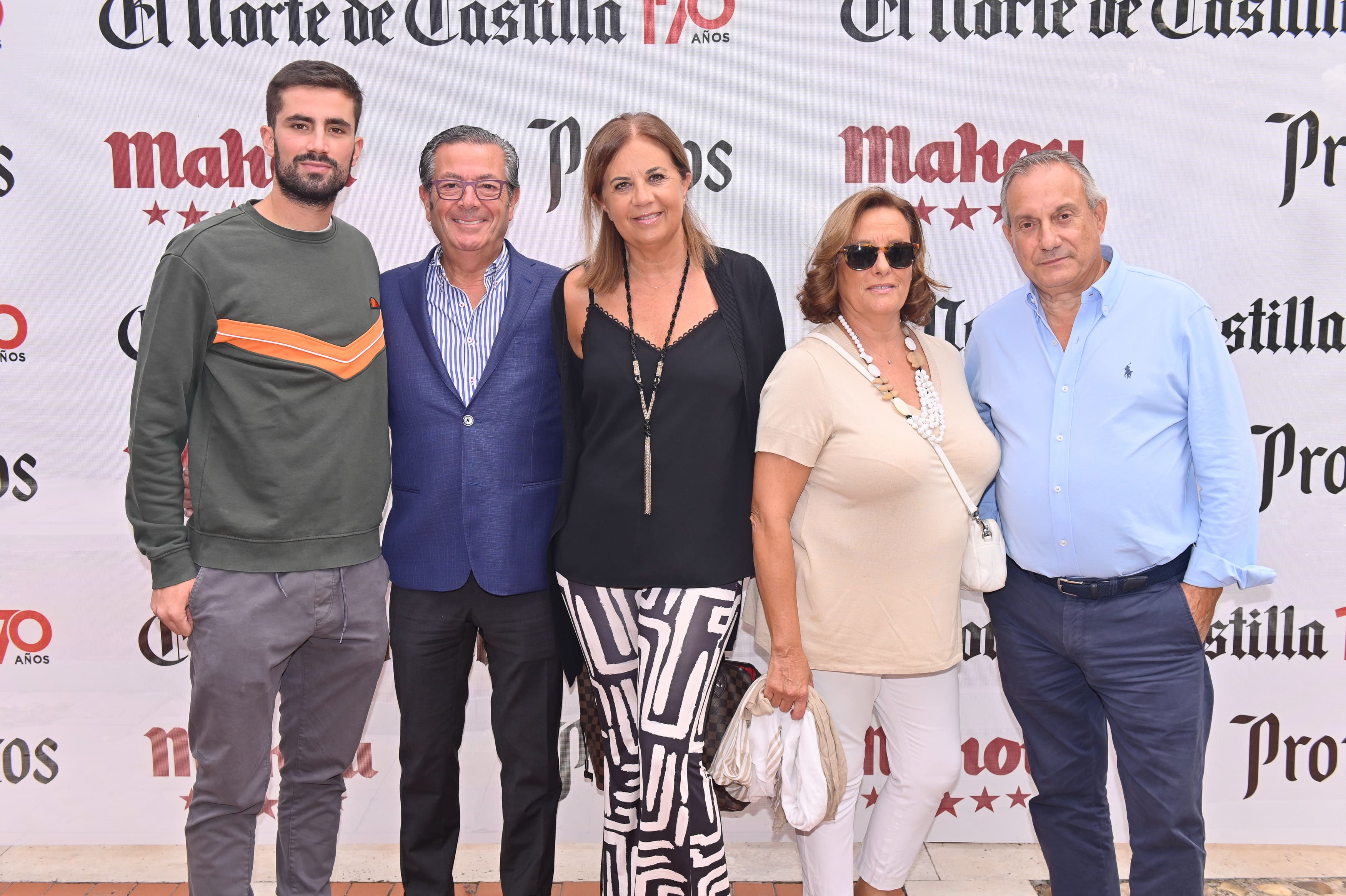 Discomtes: Javier Alonso, Rafael Alonso, Nuria Ibález, Rosa del Caño y Alfredo de la Isla.