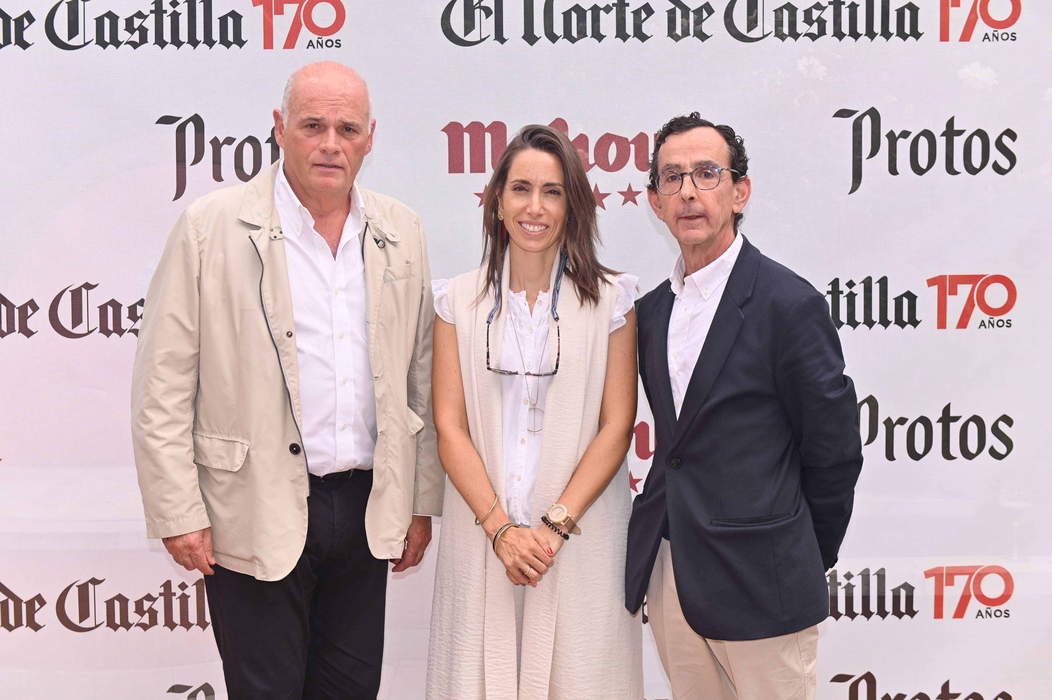 Cámara de Comercio: Javier Labarga (vicepresidente), María Robles y Jorge Valentín-Gamazo.