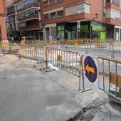 Las obras en Don Sancho no se retomarán hasta que se abra Antonio Maura