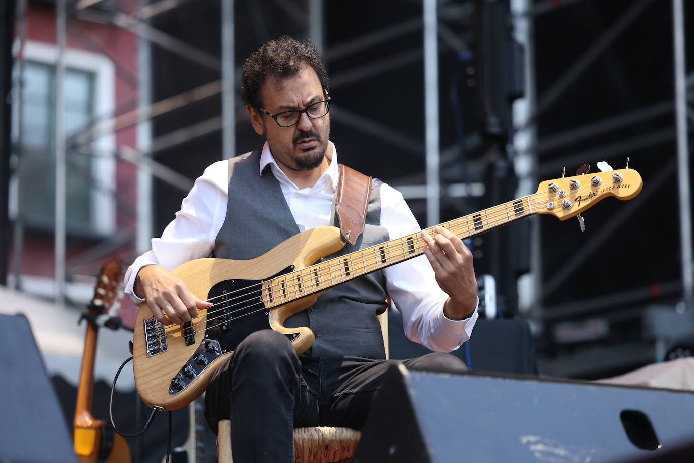 Las imágenes del concierto del guitarrista flamenco Raúl Olivar