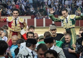 Talavante y Ponce salen por la puerta grande del coso del Paseo Zorrilla