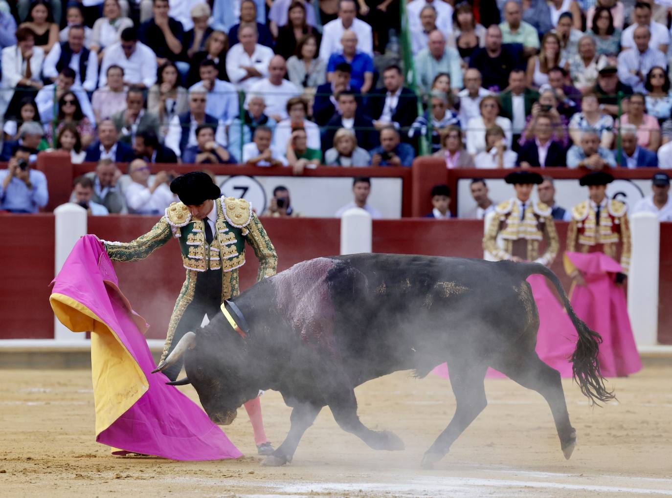 Talavante y Ponce salen por la puerta grande del coso del Paseo Zorrilla