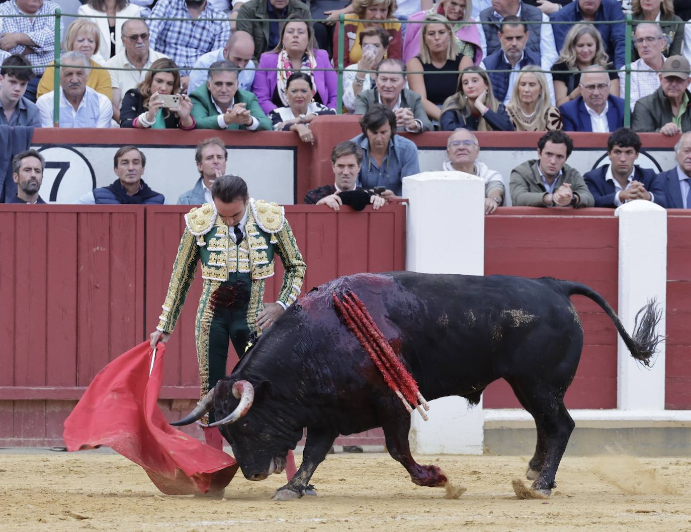 Talavante y Ponce salen por la puerta grande del coso del Paseo Zorrilla