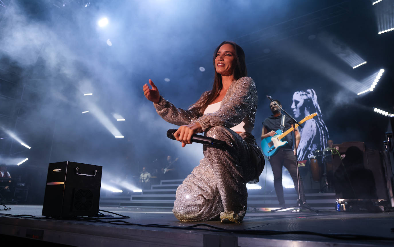 Las imágenes del concierto de India Martínez en la Plaza Mayor de Valladolid