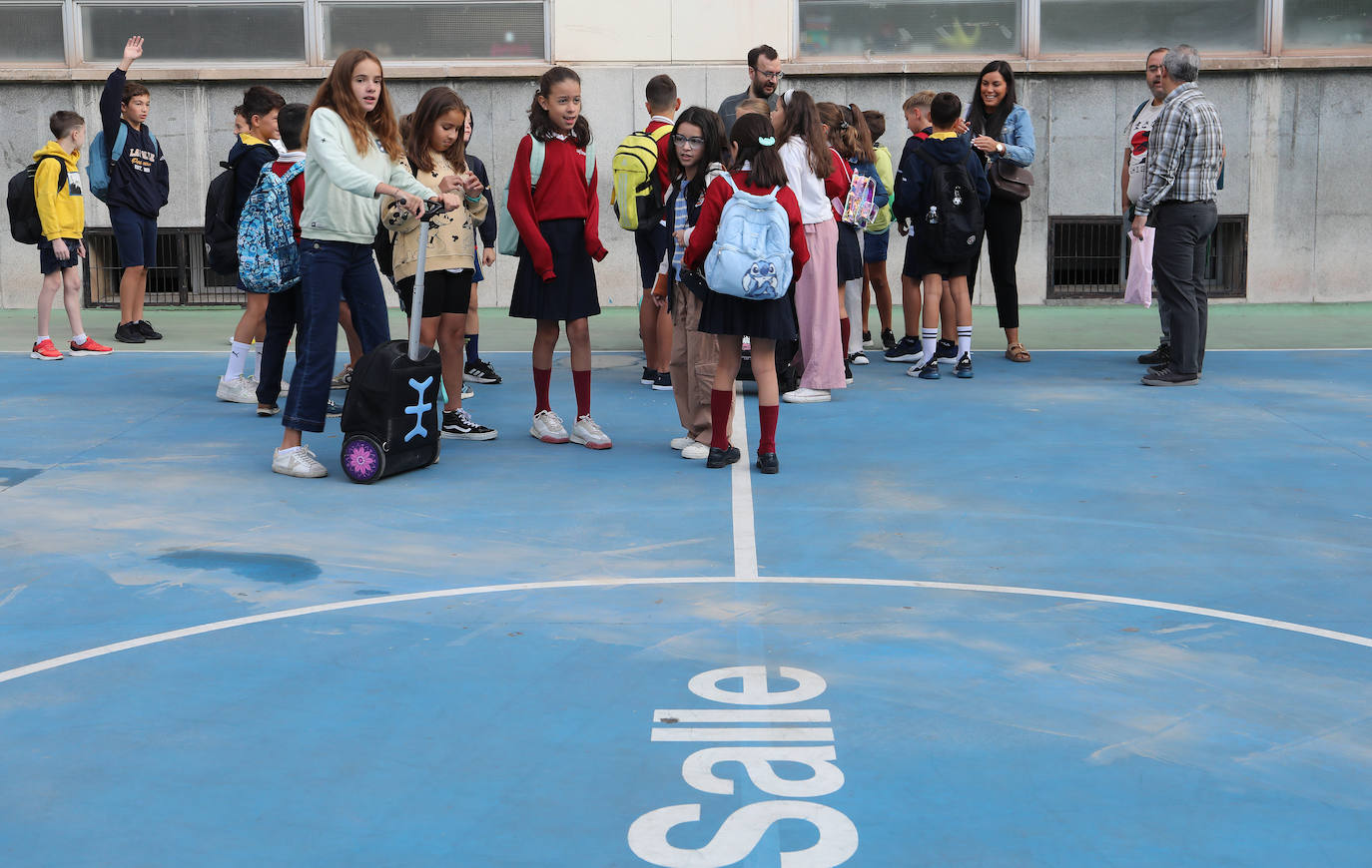 Así ha sido la vuelta al cole en Palencia