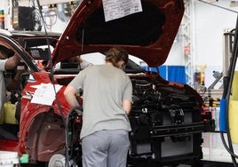 Cadena de montaje del nuevo Captur.