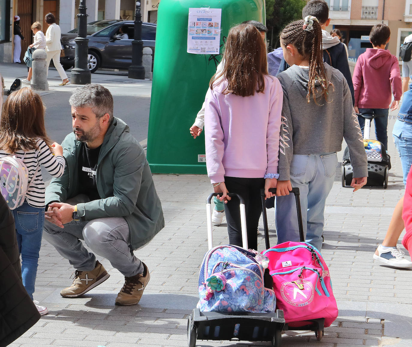 Así ha sido la vuelta al cole en Palencia