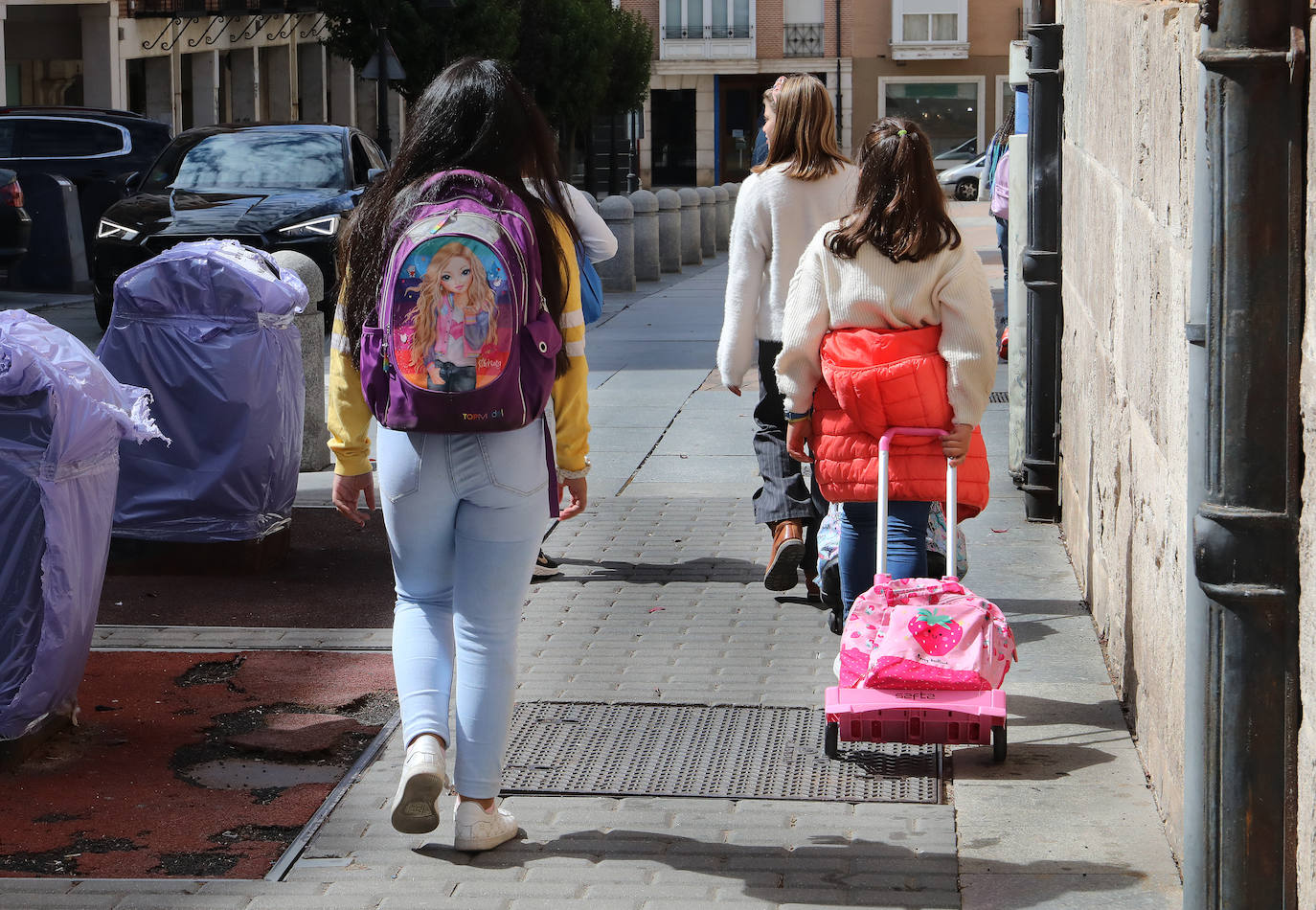 Así ha sido la vuelta al cole en Palencia