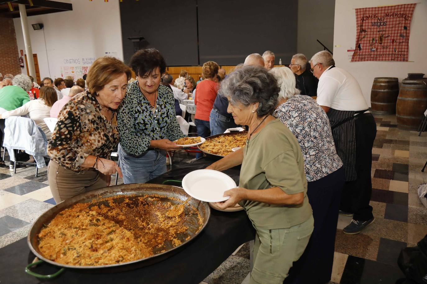 Imágenes de la comida en Olivares de Duero