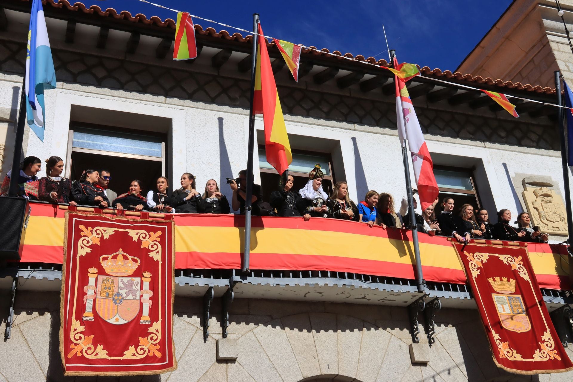 Fotografías del inicio de las fiestas de El Espinar