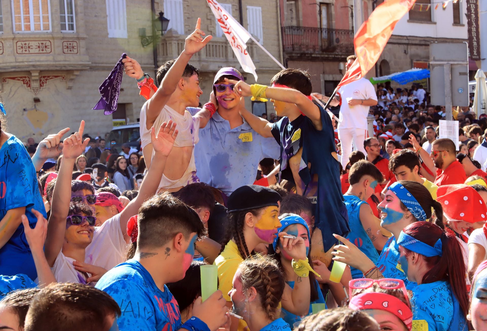 Fotografías del inicio de las fiestas de El Espinar