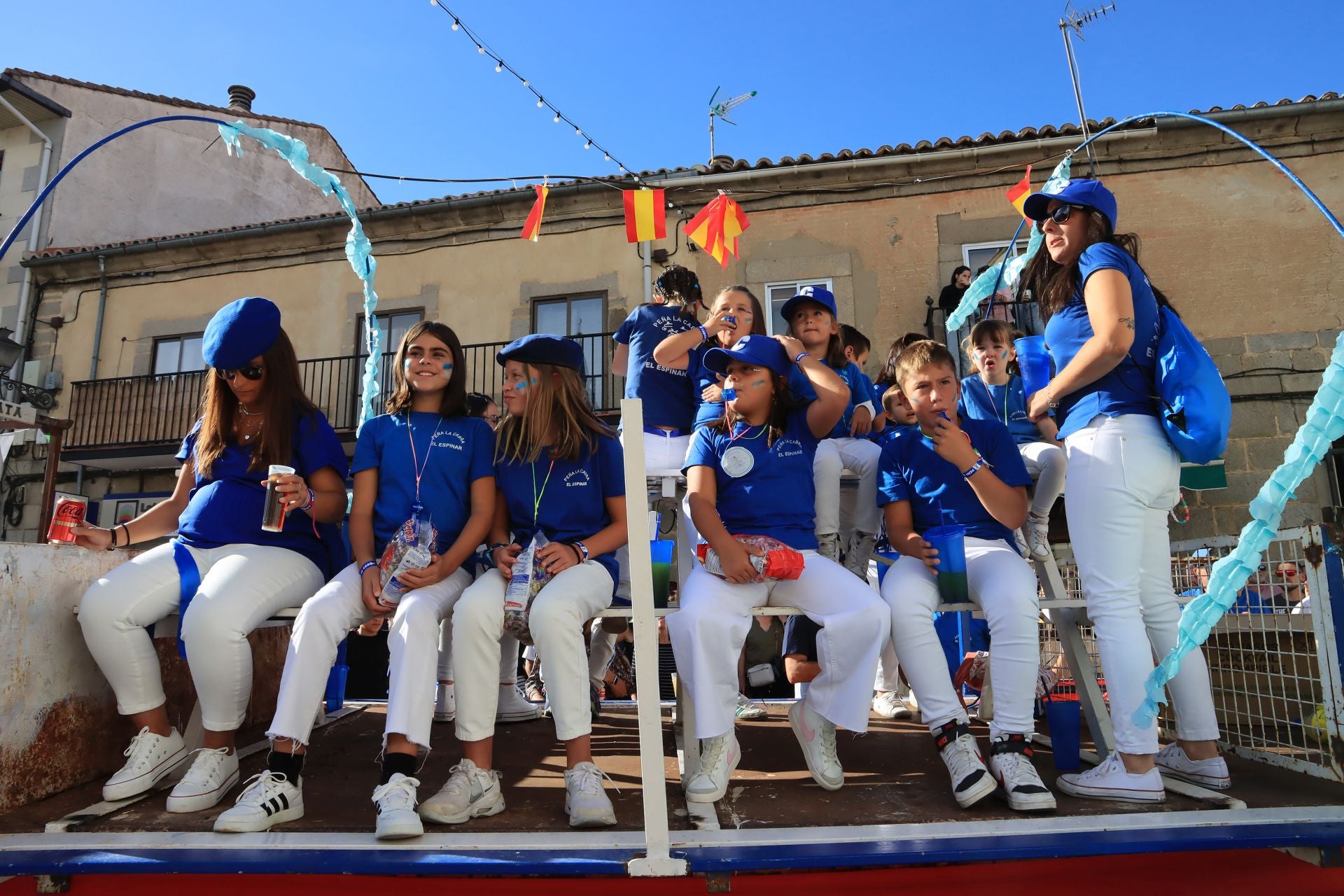 Fotografías del inicio de las fiestas de El Espinar
