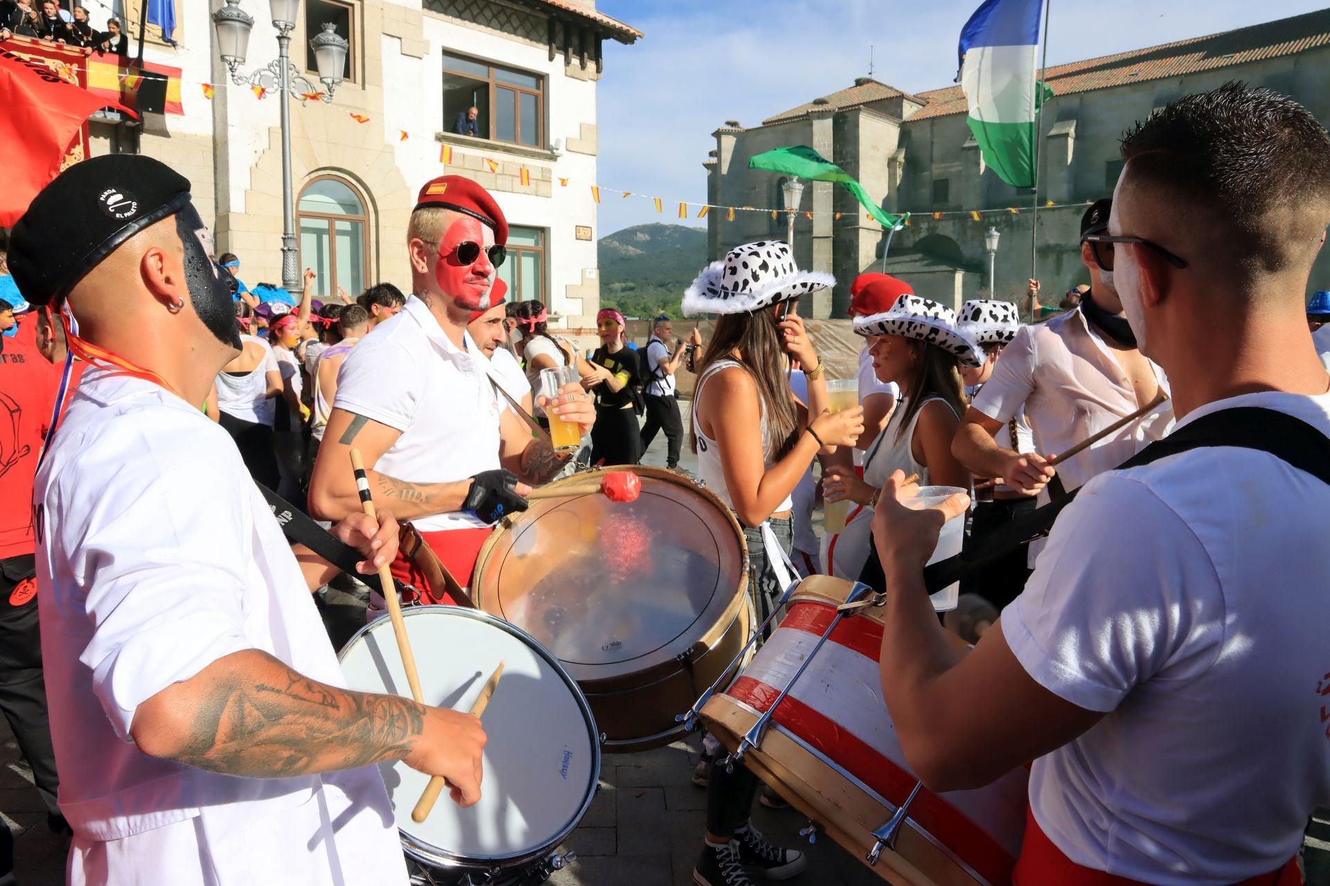 Fotografías del inicio de las fiestas de El Espinar