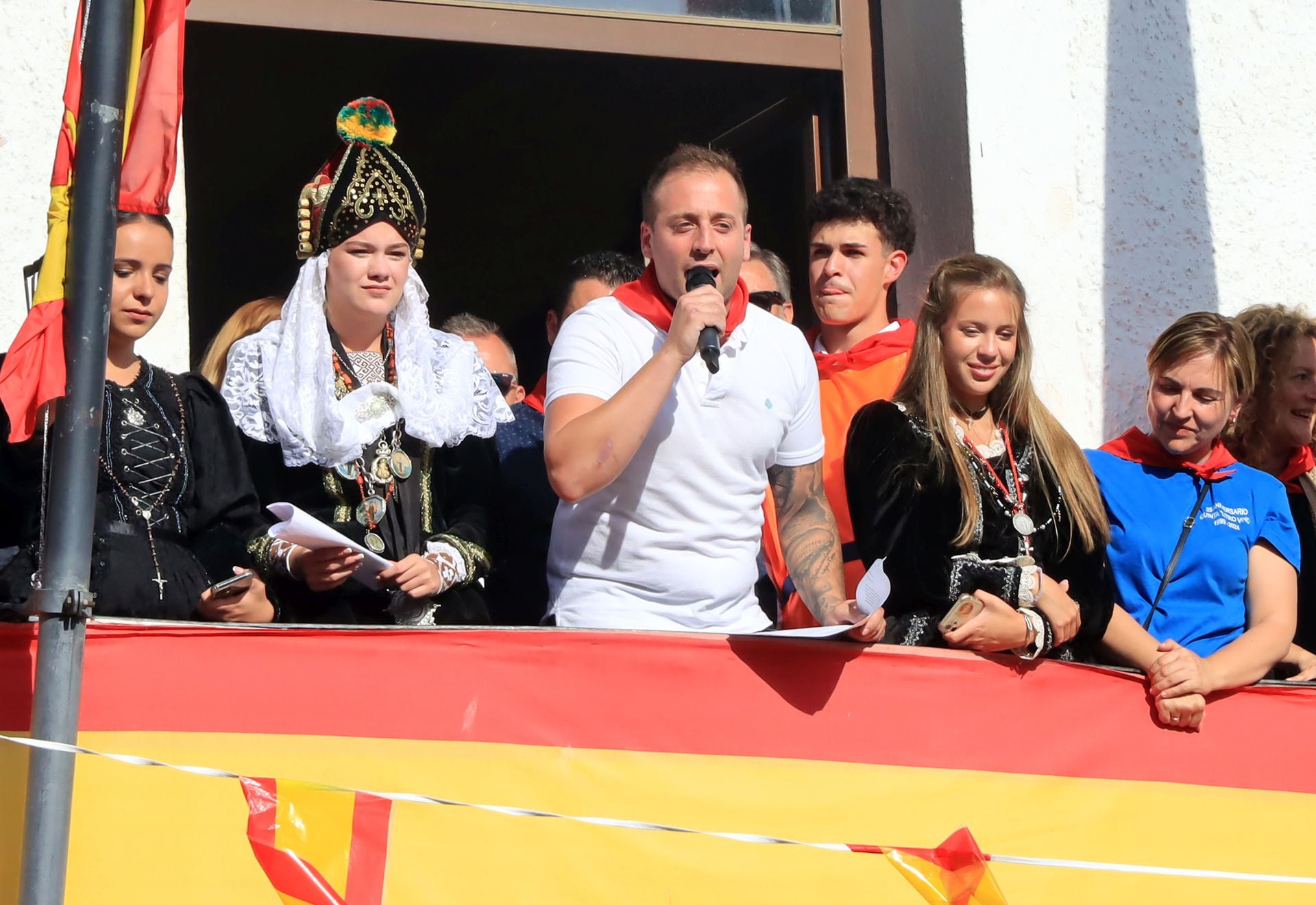 Fotografías del inicio de las fiestas de El Espinar