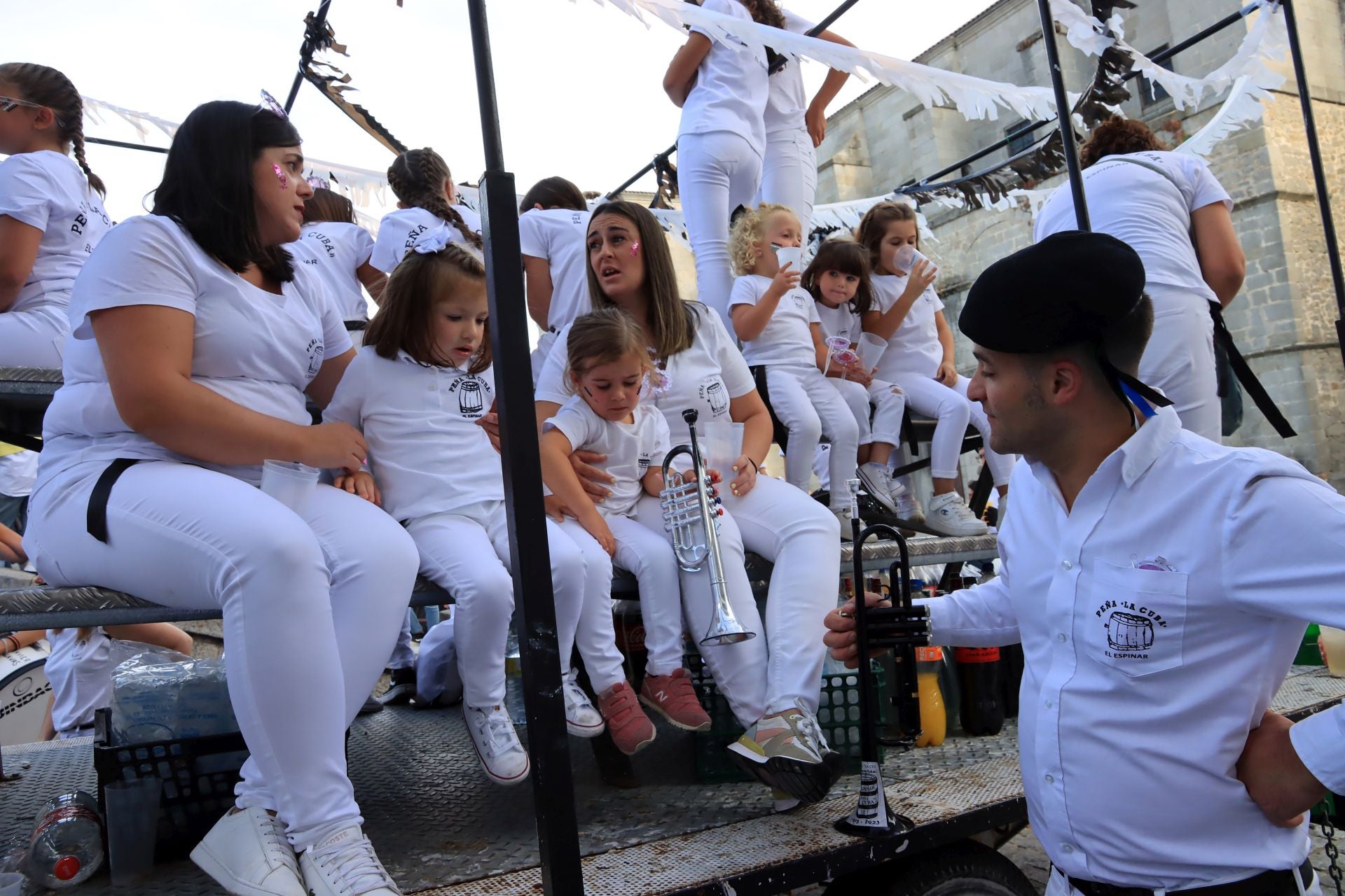 Fotografías del inicio de las fiestas de El Espinar