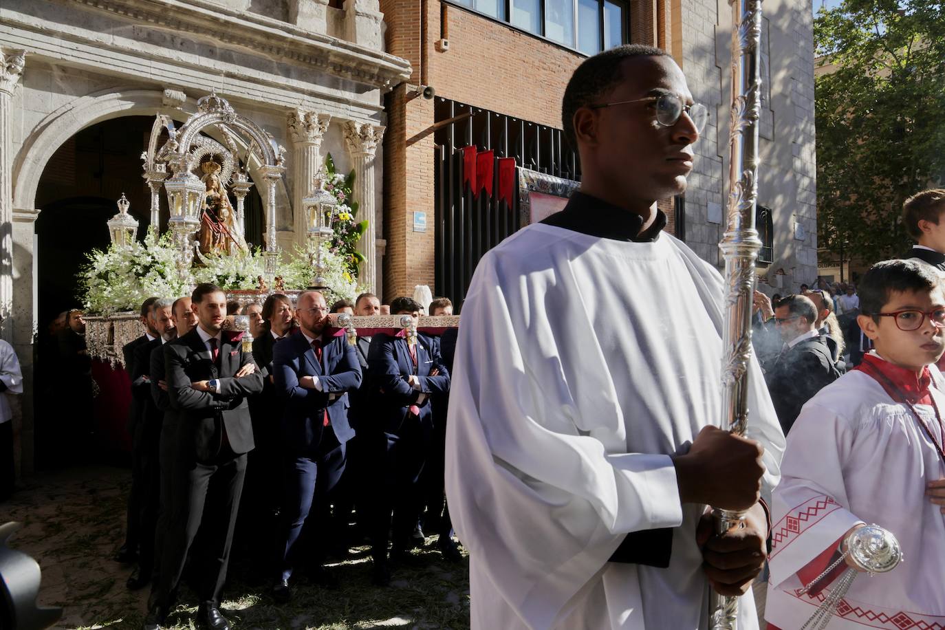 La procesión de Nuestra Señora de San Lorenzo en imágenes