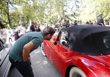 Los coches clásicos inundan la Acera de Recoletos de Valladolid