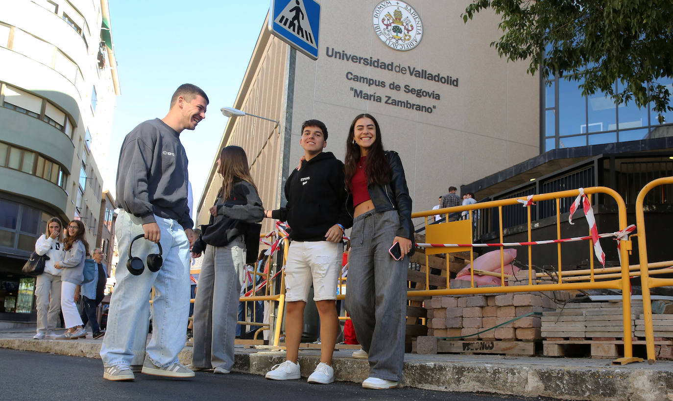 Inicio del curso en el campus segoviano de la UVA