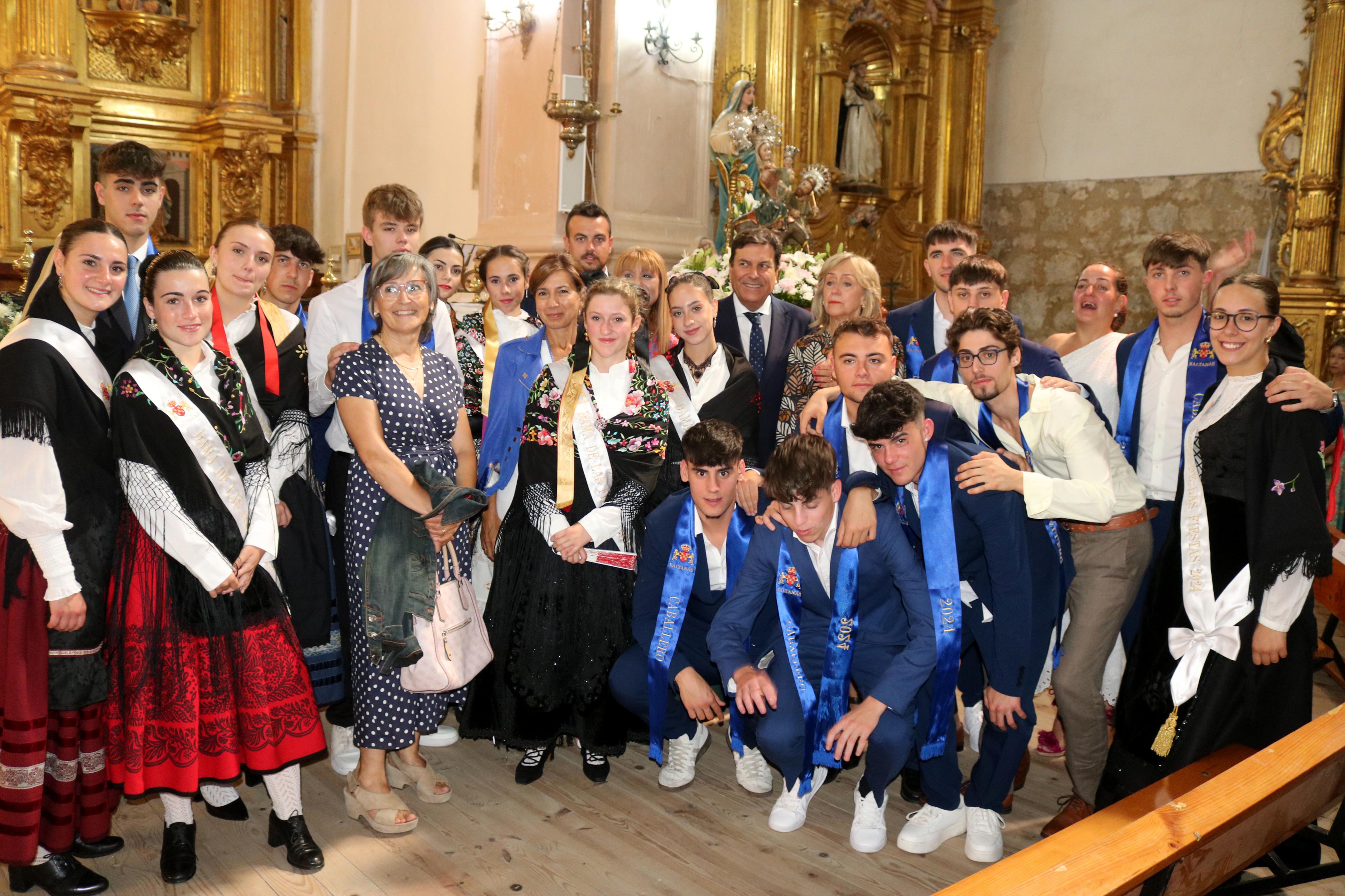 Baltanás se rinde a la Virgen de Revilla