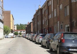 Calle Ebro en el barrio de Delicias.