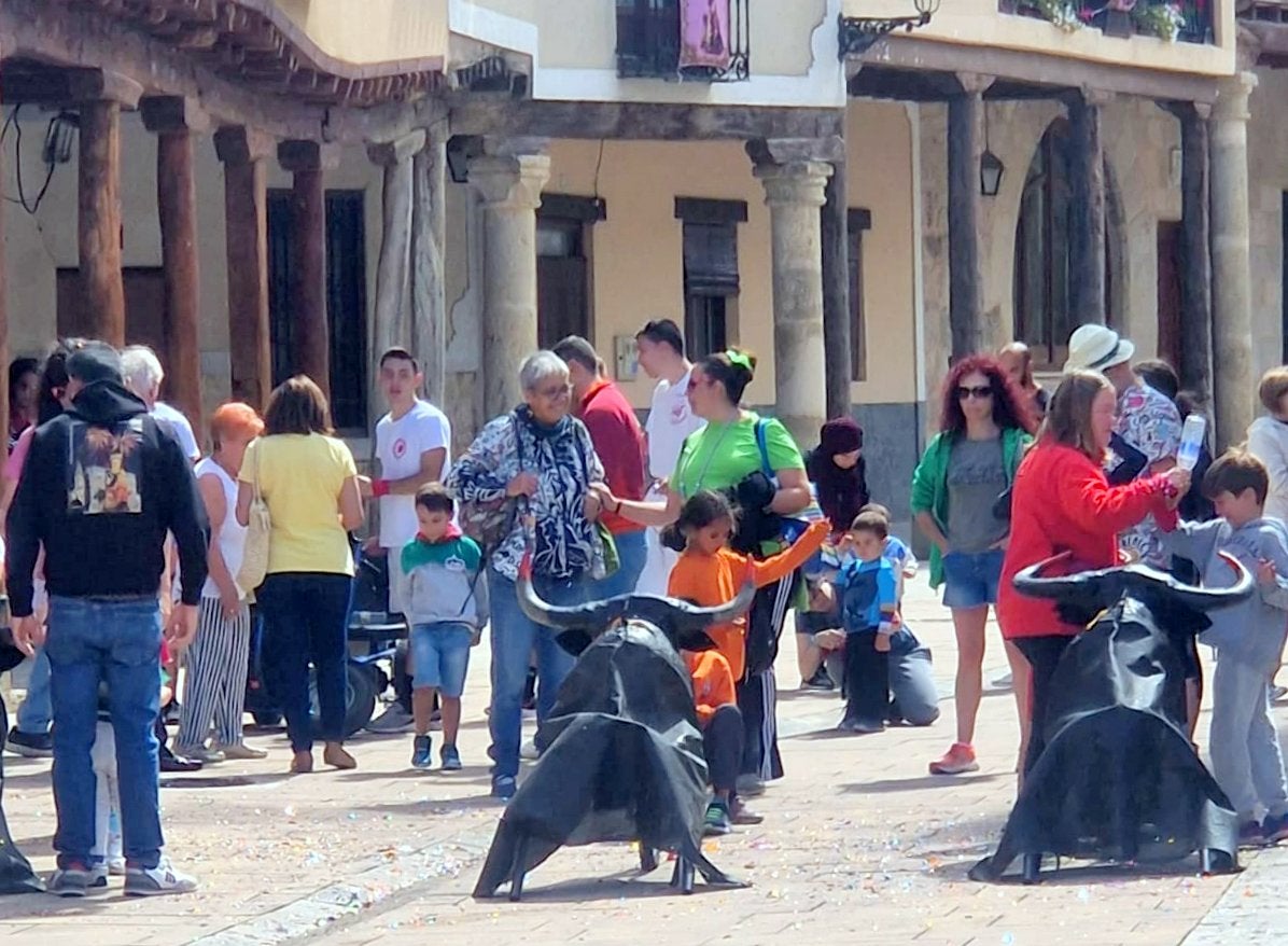 Diversión para los más pequeños en las Fiestas de Ampudia.