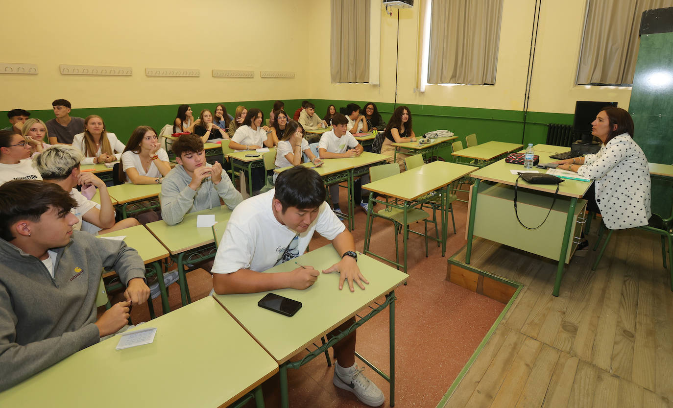 La vuelta a las aulas de ESO, Bachillerato y FP en Palencia