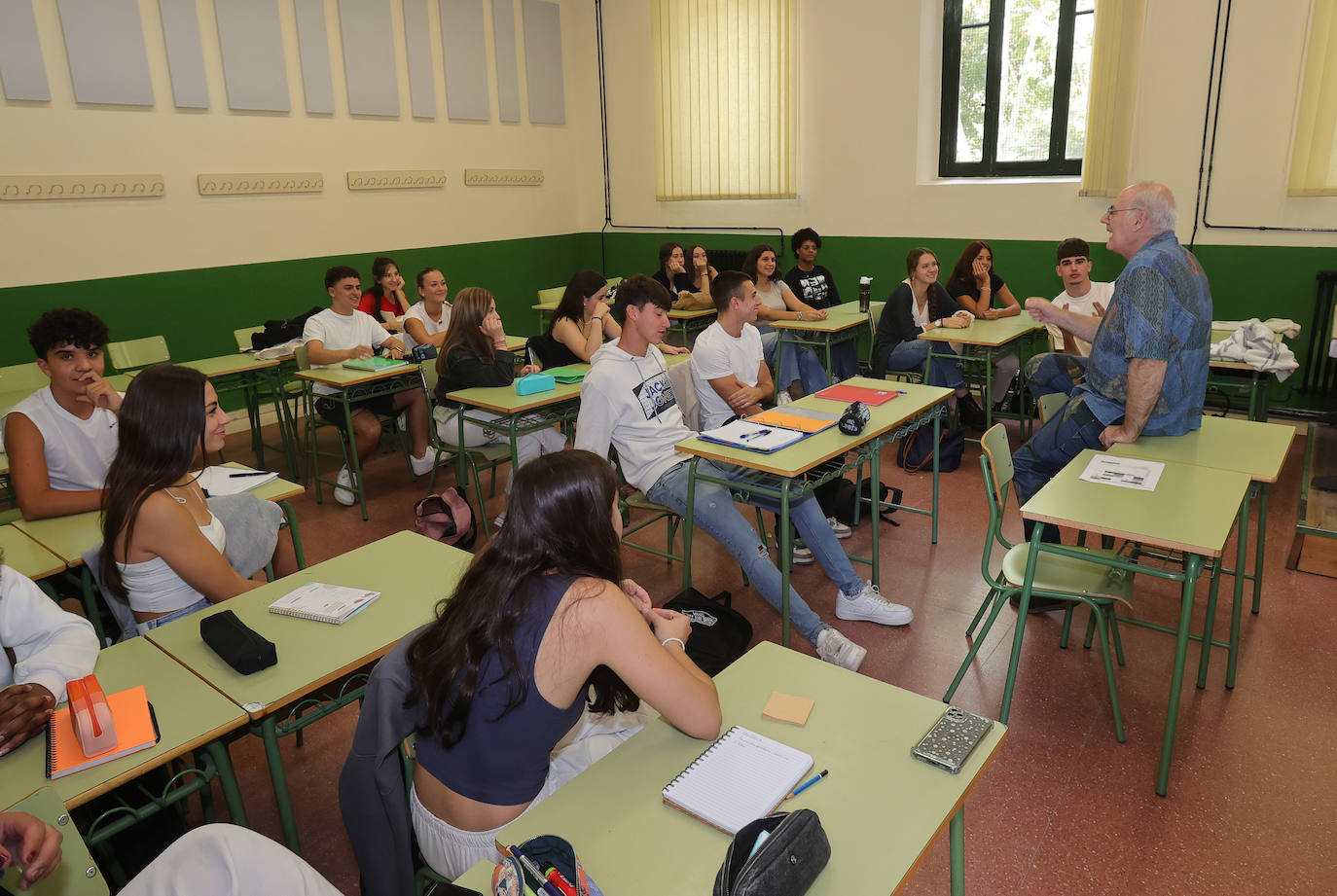 La vuelta a las aulas de ESO, Bachillerato y FP en Palencia