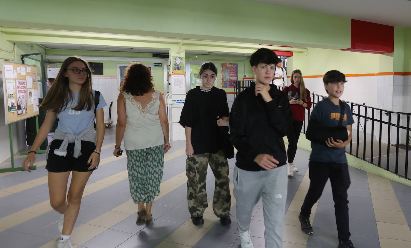 La vuelta a las aulas de ESO, Bachillerato y FP en Palencia