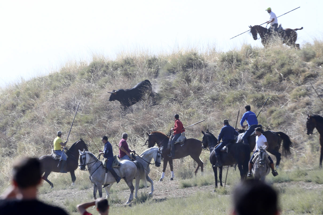 Las imágenes del encierro en Arrabal de Portillo