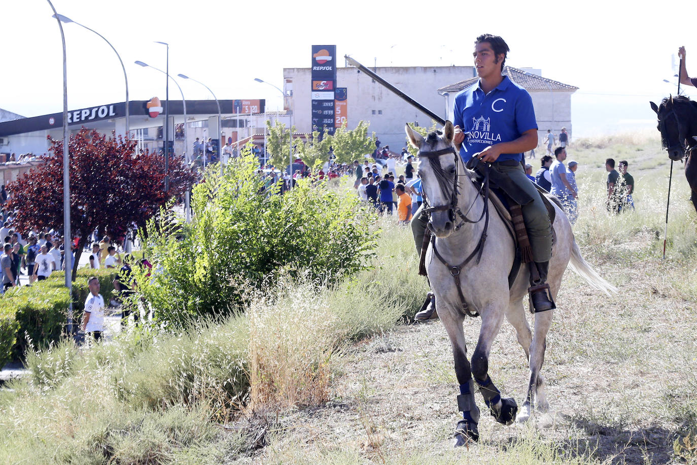 Las imágenes del encierro en Arrabal de Portillo