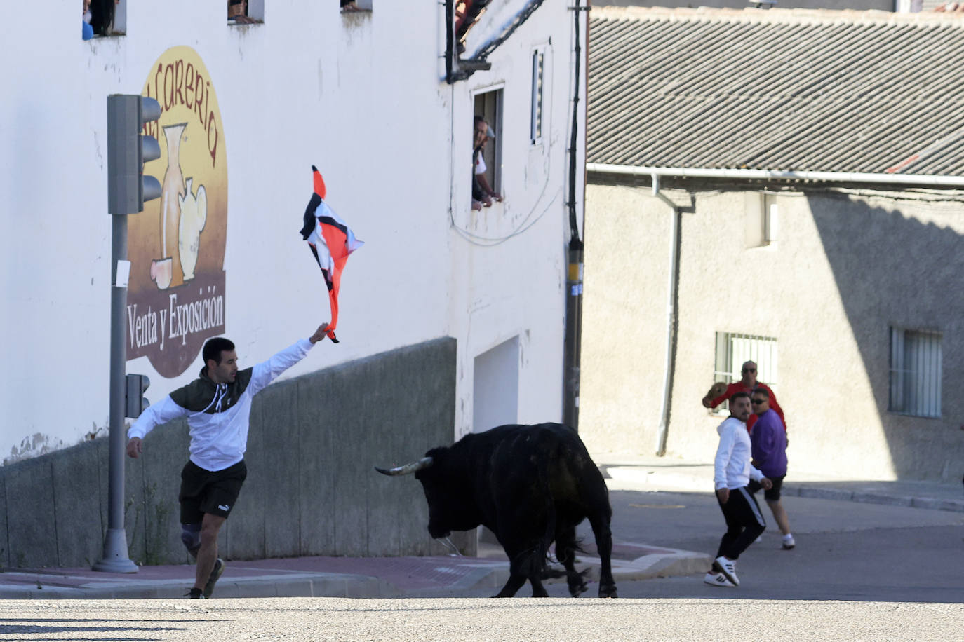 Las imágenes del encierro campero de Arrabal de Portillo