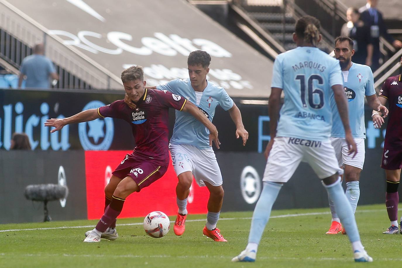 Las imágenes del partido entre el Celta de Vigo y el Real Valladolid